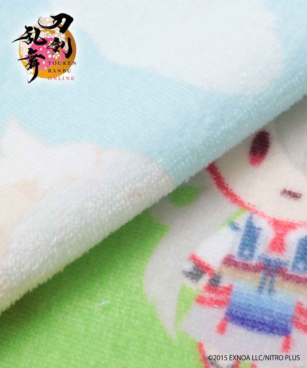 『刀剣乱舞ONLINE』「御伴散歩」三条派 フェイスタオル 詳細画像 - 2