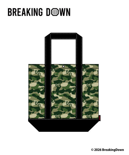 「BreakingDown」トートバッグ_B