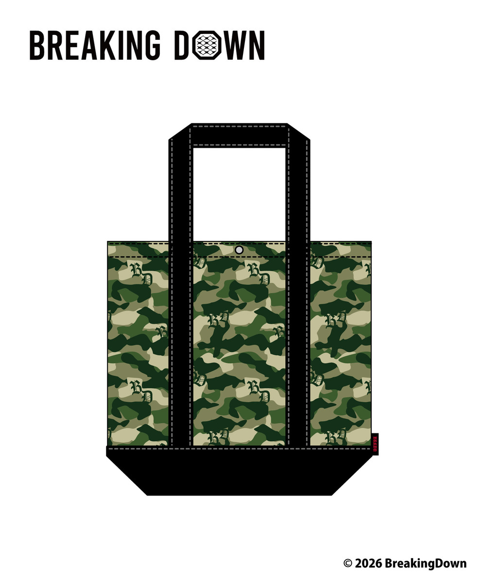 「BreakingDown」トートバッグ_B 詳細画像 - 1