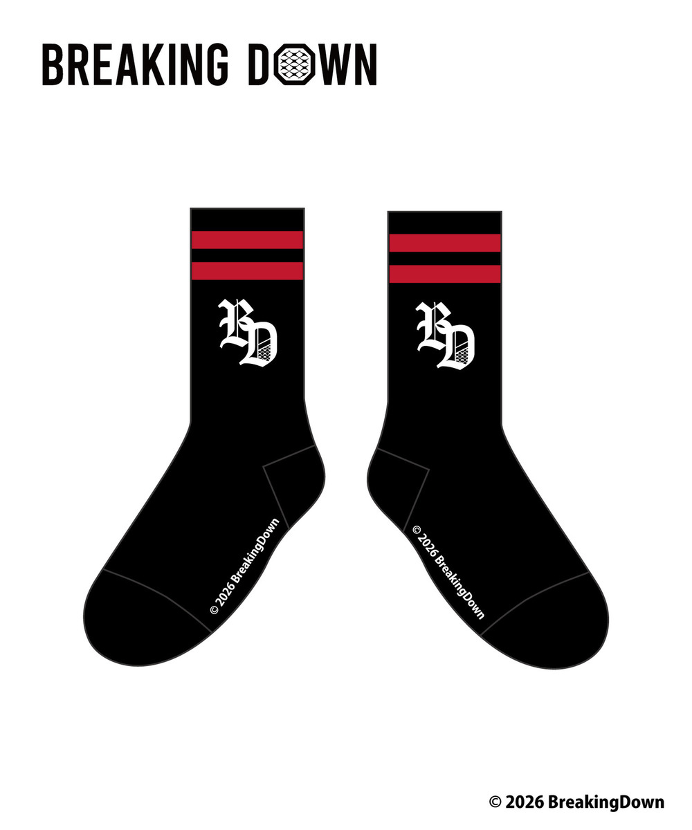 「BreakingDown」ロングソックス_A 詳細画像 - 1