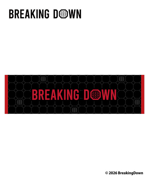 「BreakingDown」マフラータオル