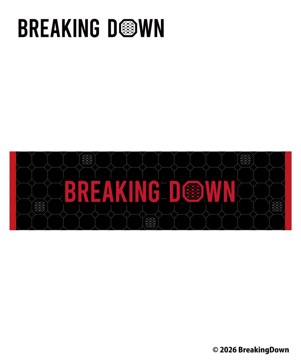 「BreakingDown」マフラータオル 詳細画像 - 1