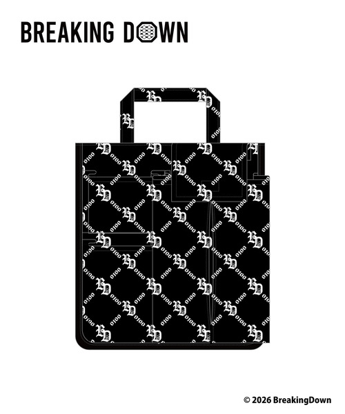 「BreakingDown」収納付きティシュケース