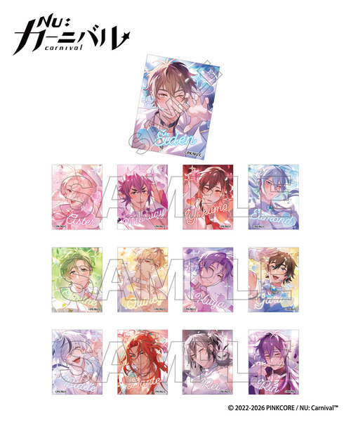『NU: カーニバル』プリ風シールセット（13枚入り）
