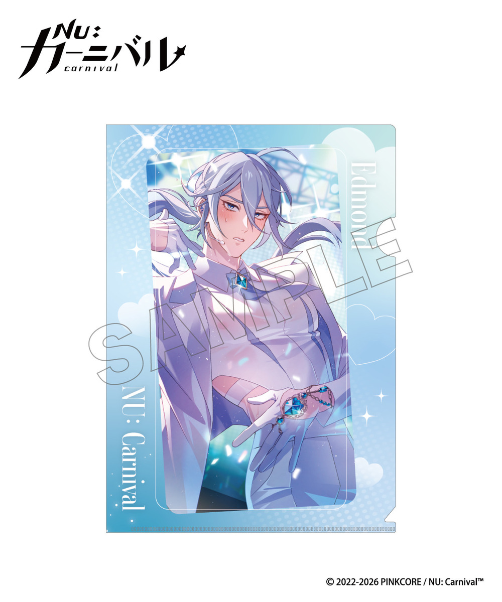 『NU: カーニバル』クリアファイルセットB（エイト・八雲・エドモンド） 詳細画像 - 3