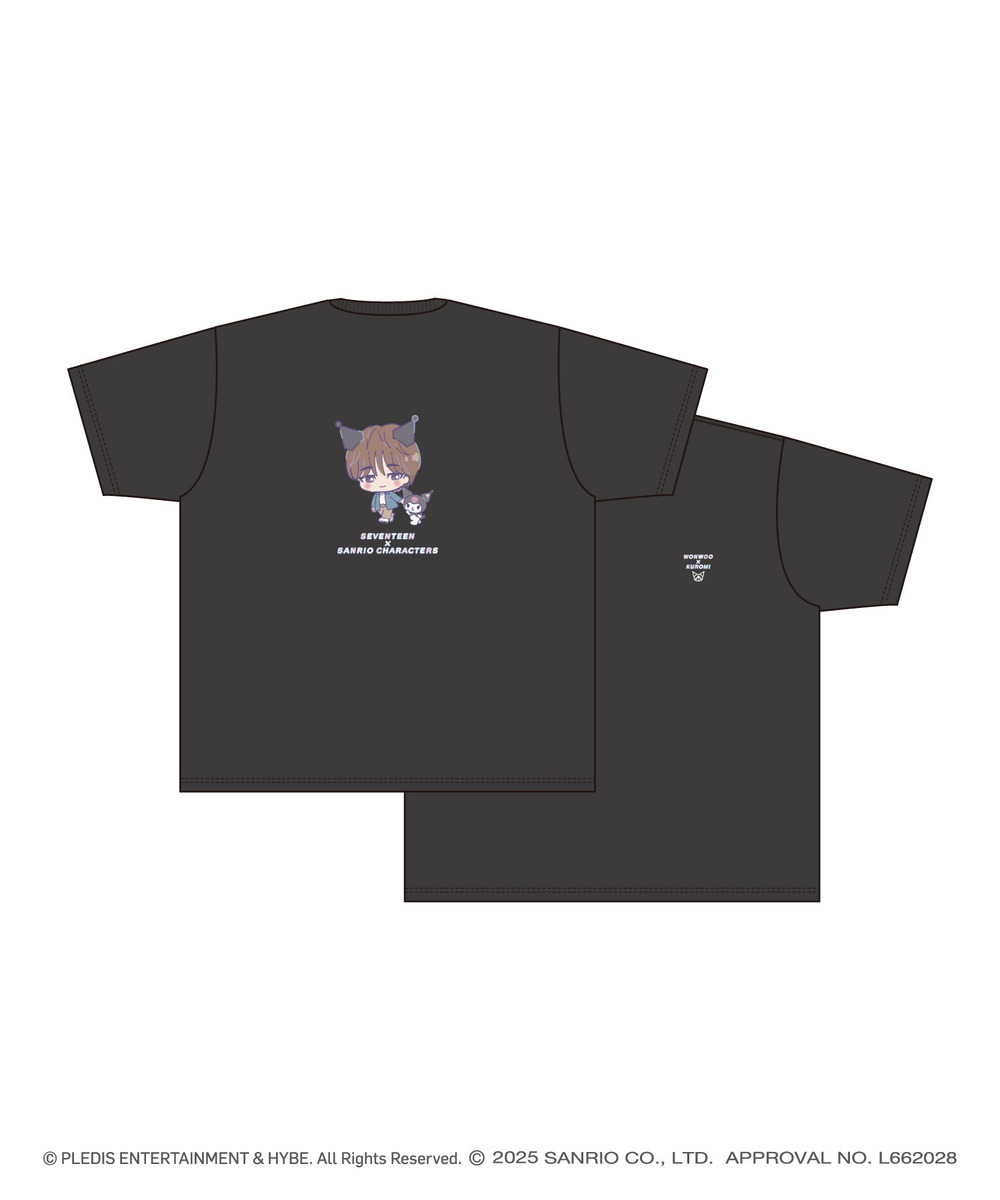 「SEVENTEEN×SANRIO CHARACTERS」Tシャツ_WONWOO 詳細画像 - 1