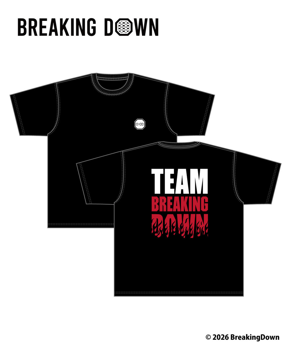 「BreakingDown」Tシャツ_A 詳細画像 - 1