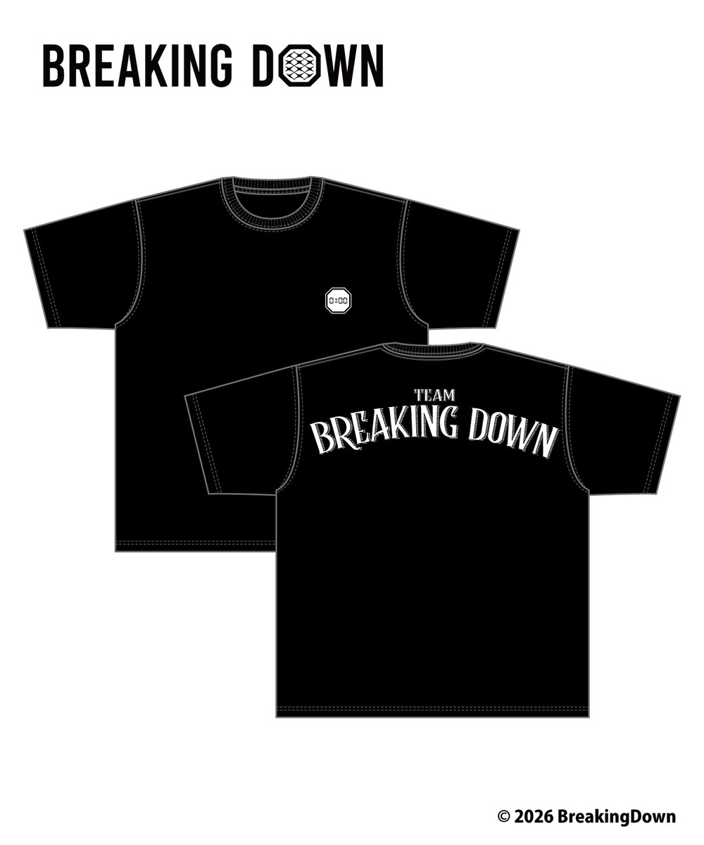 「BreakingDown」Tシャツ_B 詳細画像 - 1