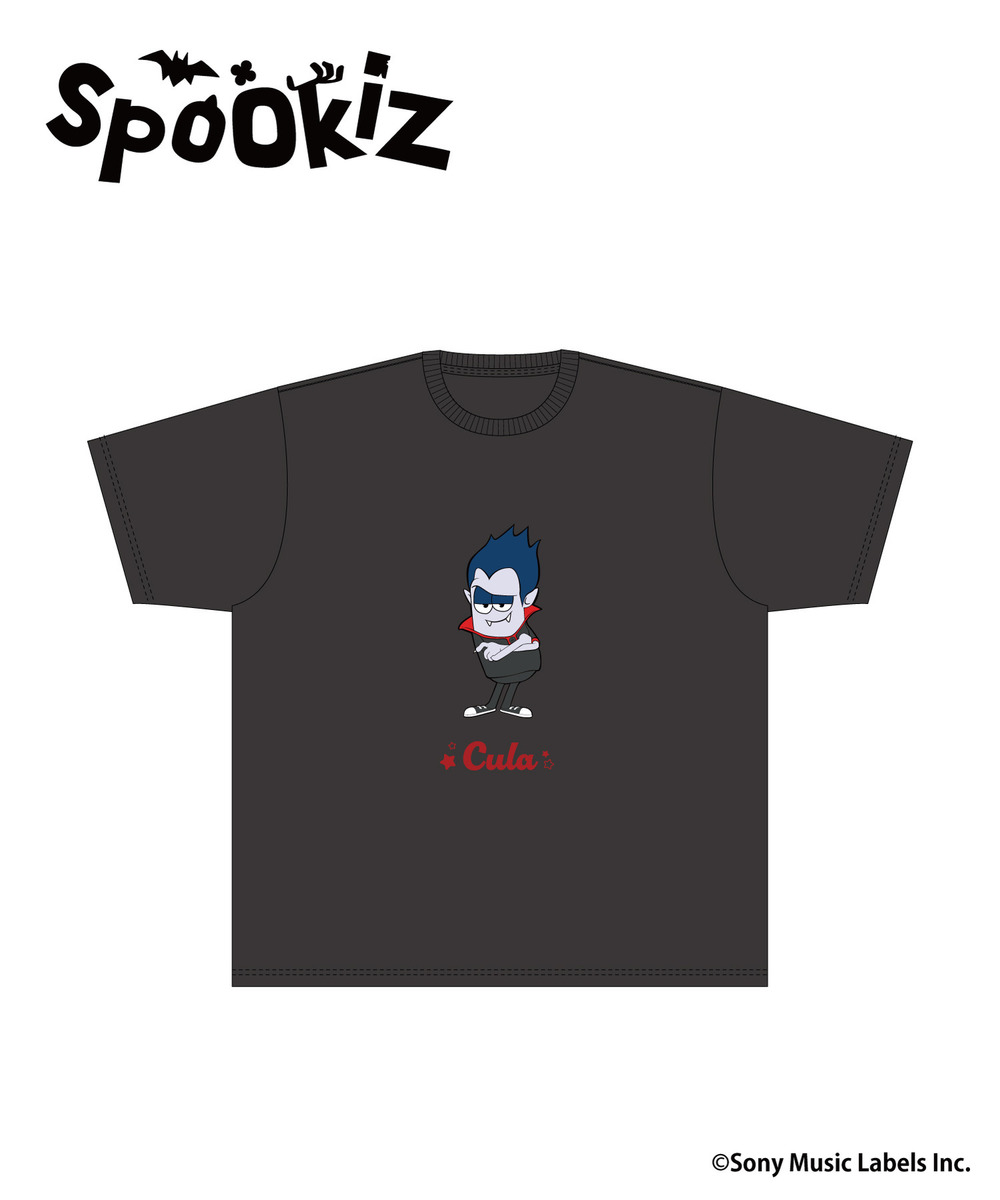 「Spookiz」さがら刺繡Tシャツ_Cula 詳細画像 - 1
