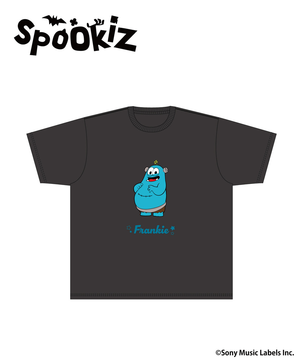 「Spookiz」さがら刺繡Tシャツ_Frankie 詳細画像 - 1