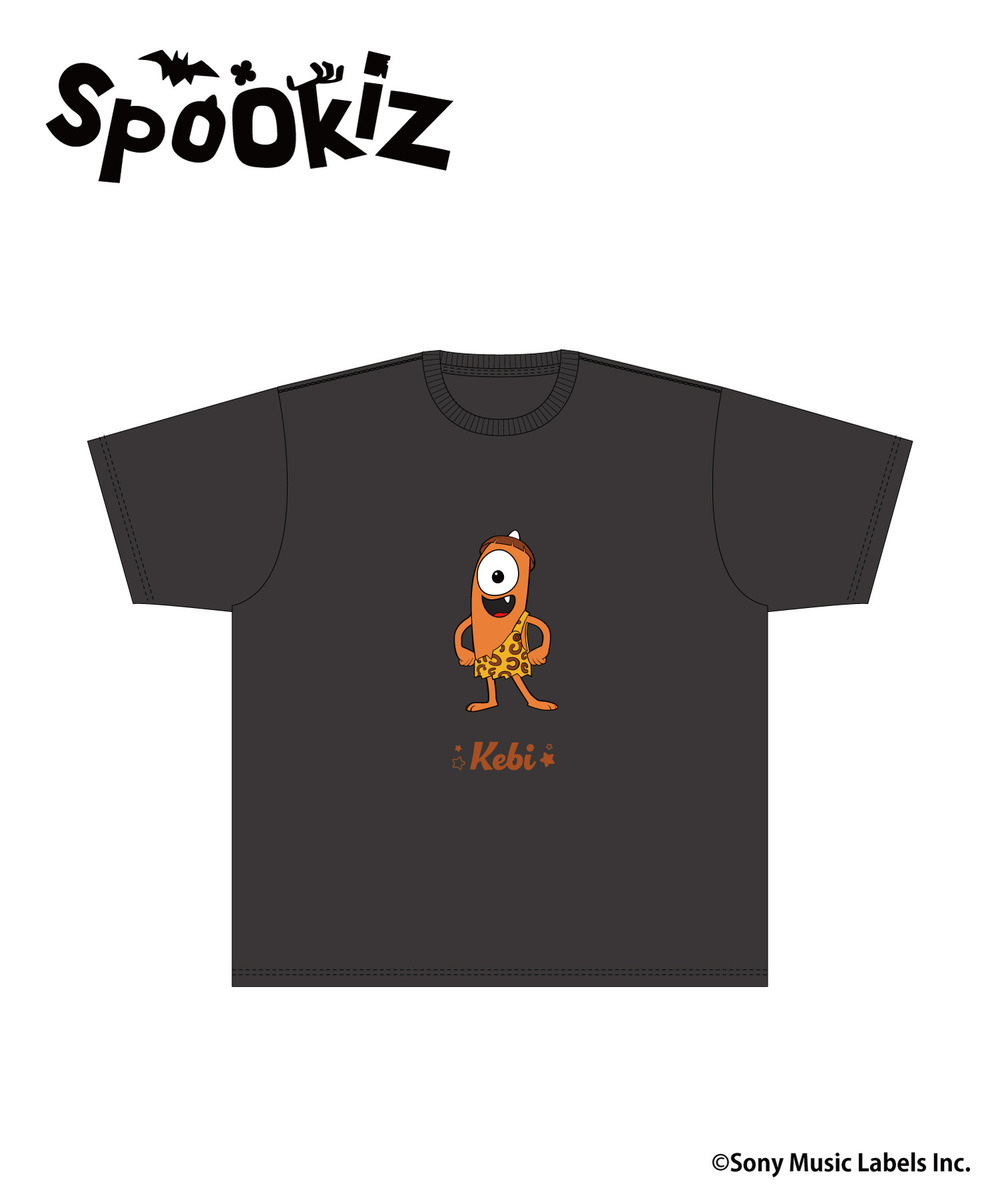 「Spookiz」さがら刺繡Tシャツ_Kebi 詳細画像 - 1
