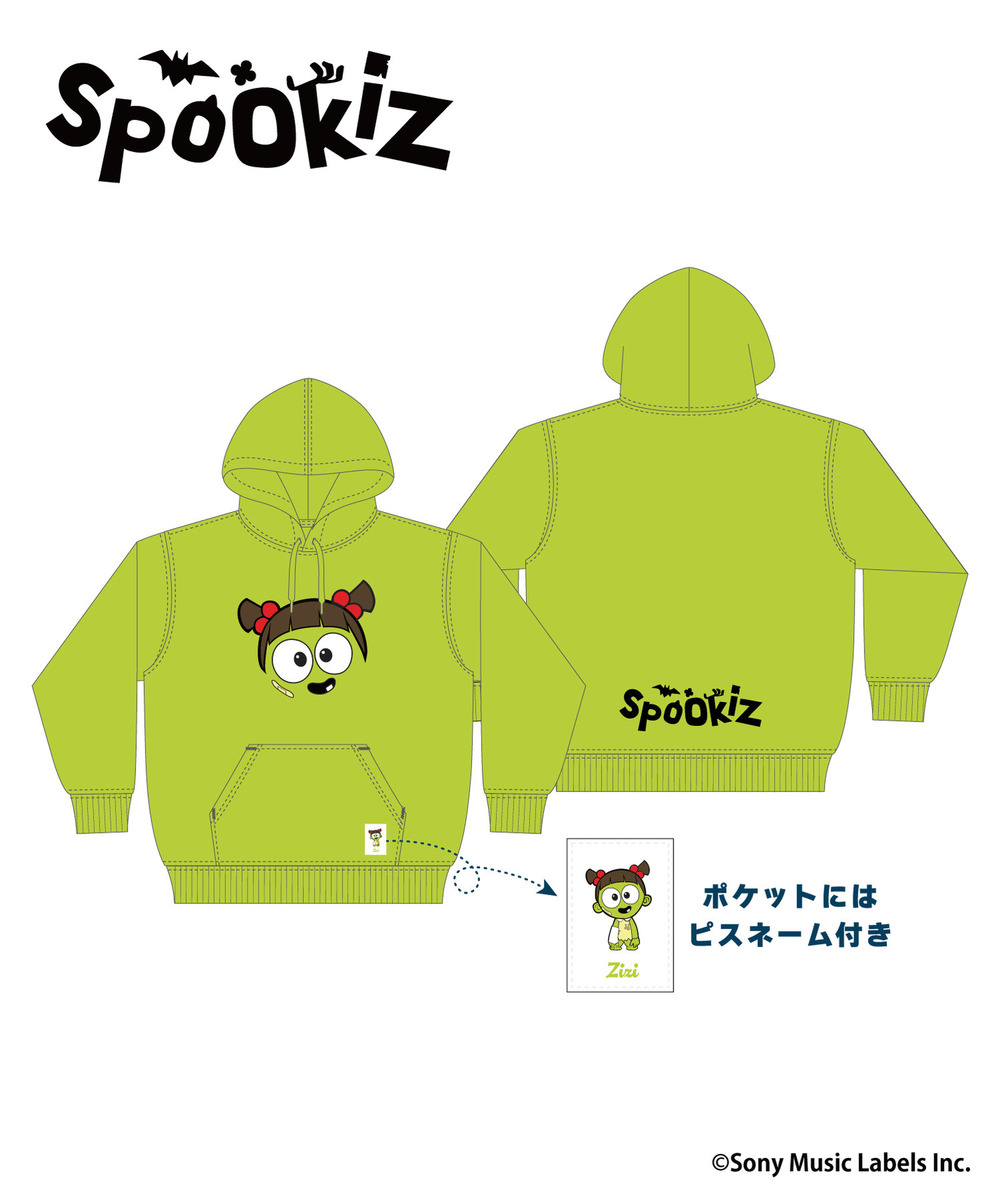 「Spookiz」プルパーカー_Zizi 詳細画像 - 1