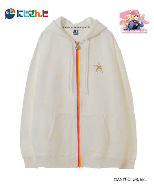 にじさんじ×STARTERコラボZIPパーカー_星川サラ_HICUL（ハイカル）限定モデル